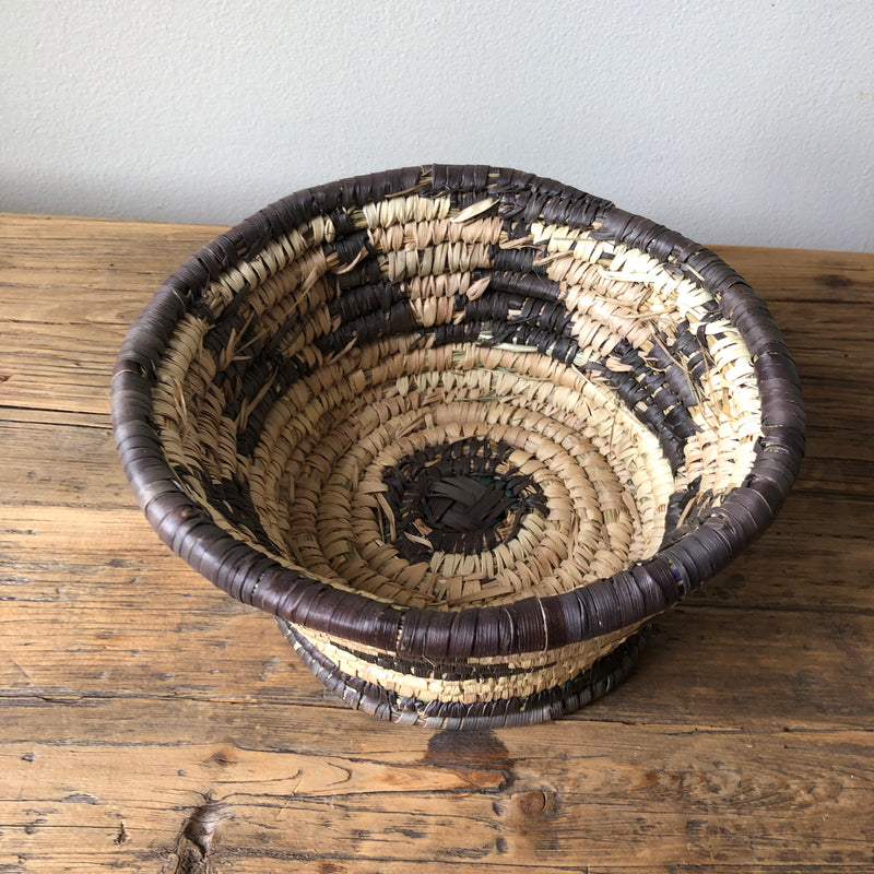 African Bowl Basket Plant Holder Pot
