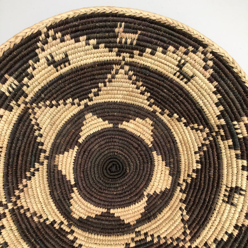 Natural & Black African Basket 13" - 15"