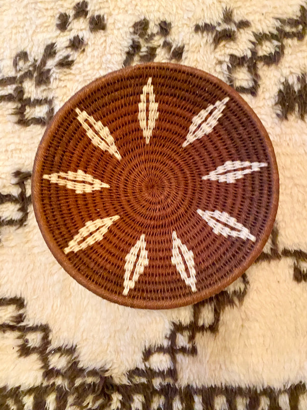 Rust & Cream Basket