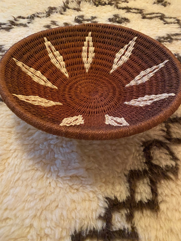 Rust & Cream Basket