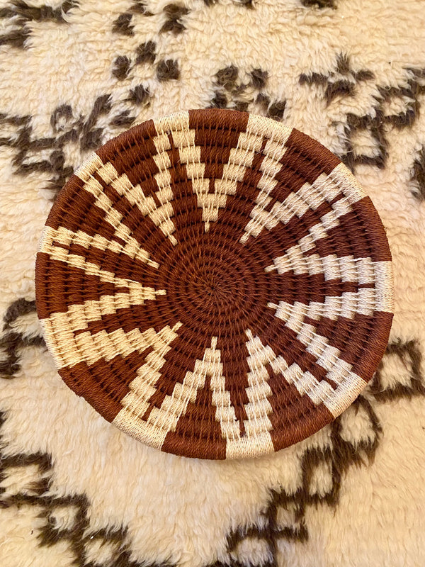Rust & Cream Basket