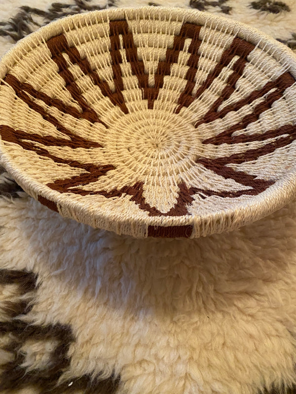 Rust & Cream Basket