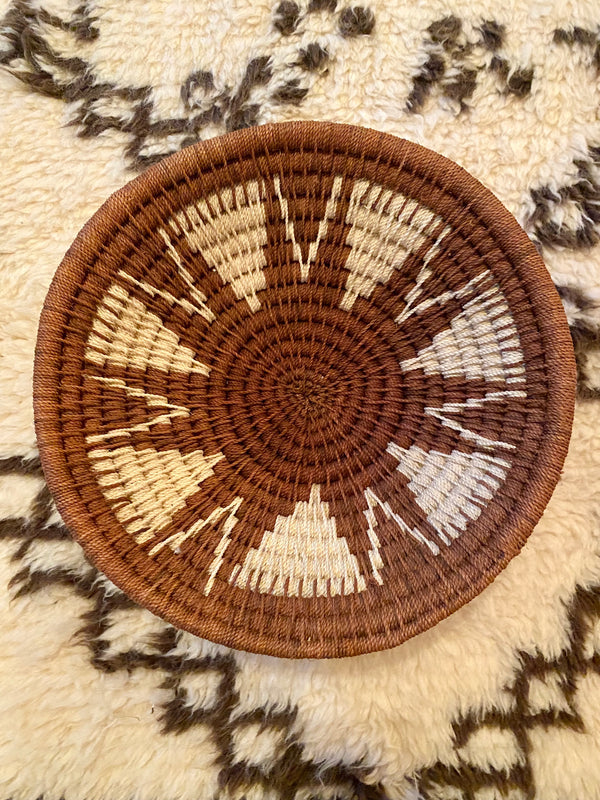 Rust & Cream Basket